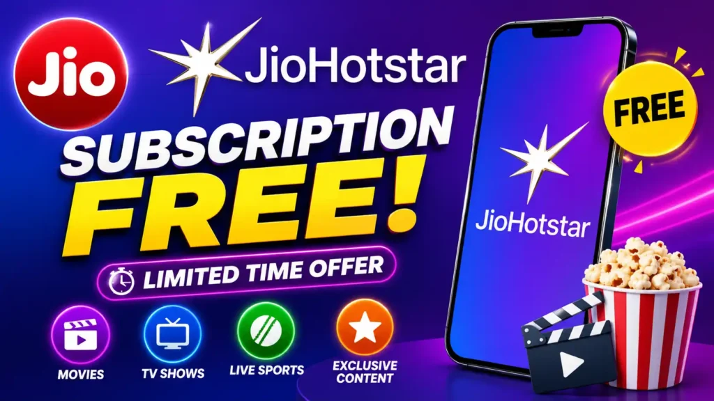 Jio Hotstar Subscription Free